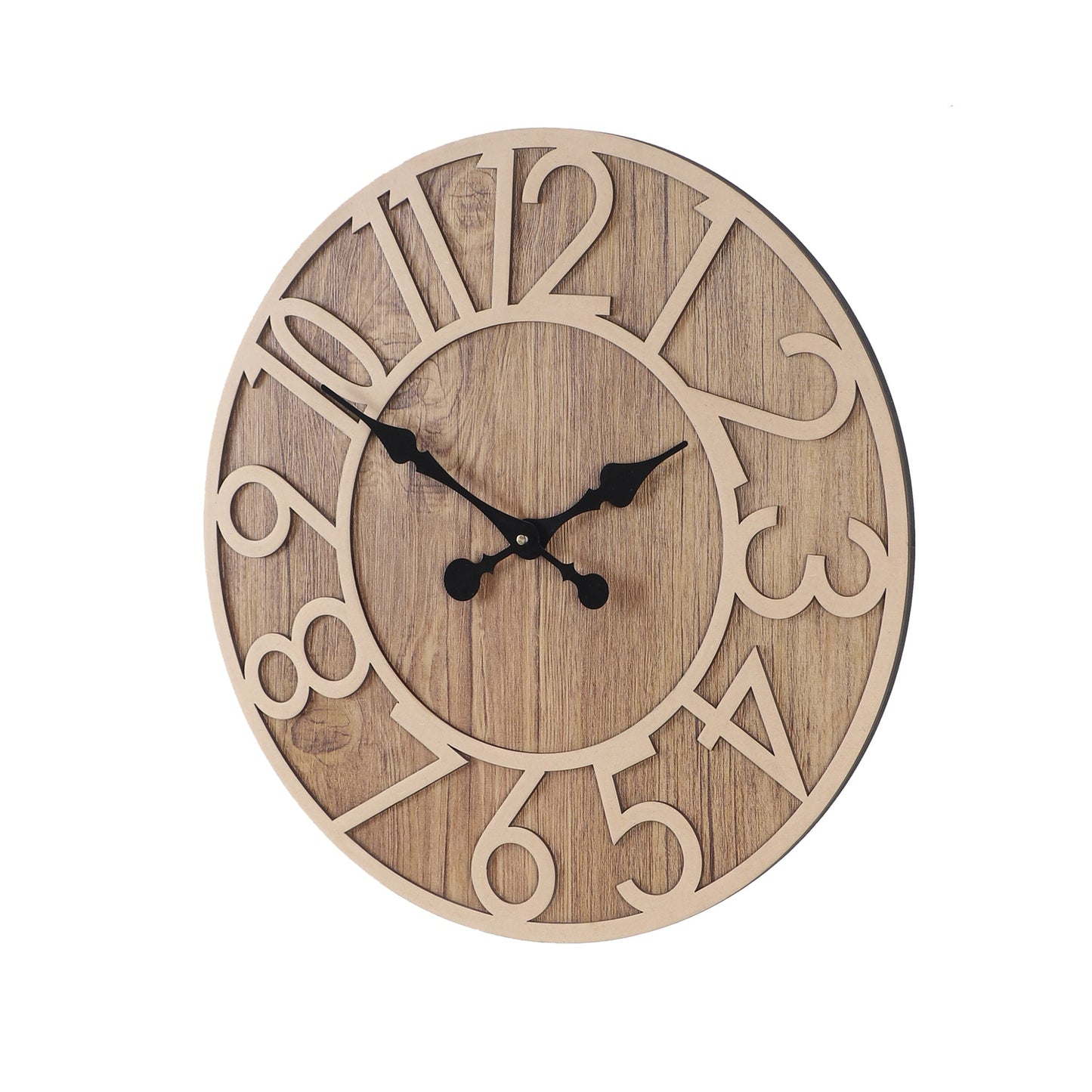 wc8 Wall Clock for Home Hall Living Bedroom Kitchen Analog Stylish Modern and Decorative Time Piece