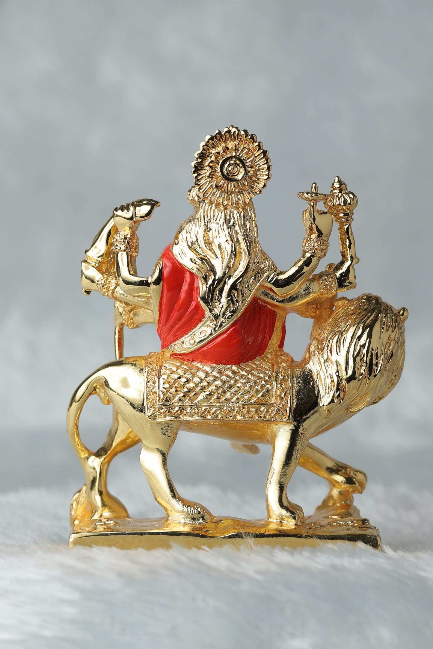 Gold Plated Shera Vali Mata