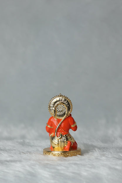 Gold Plated Ashirvad Hanuman