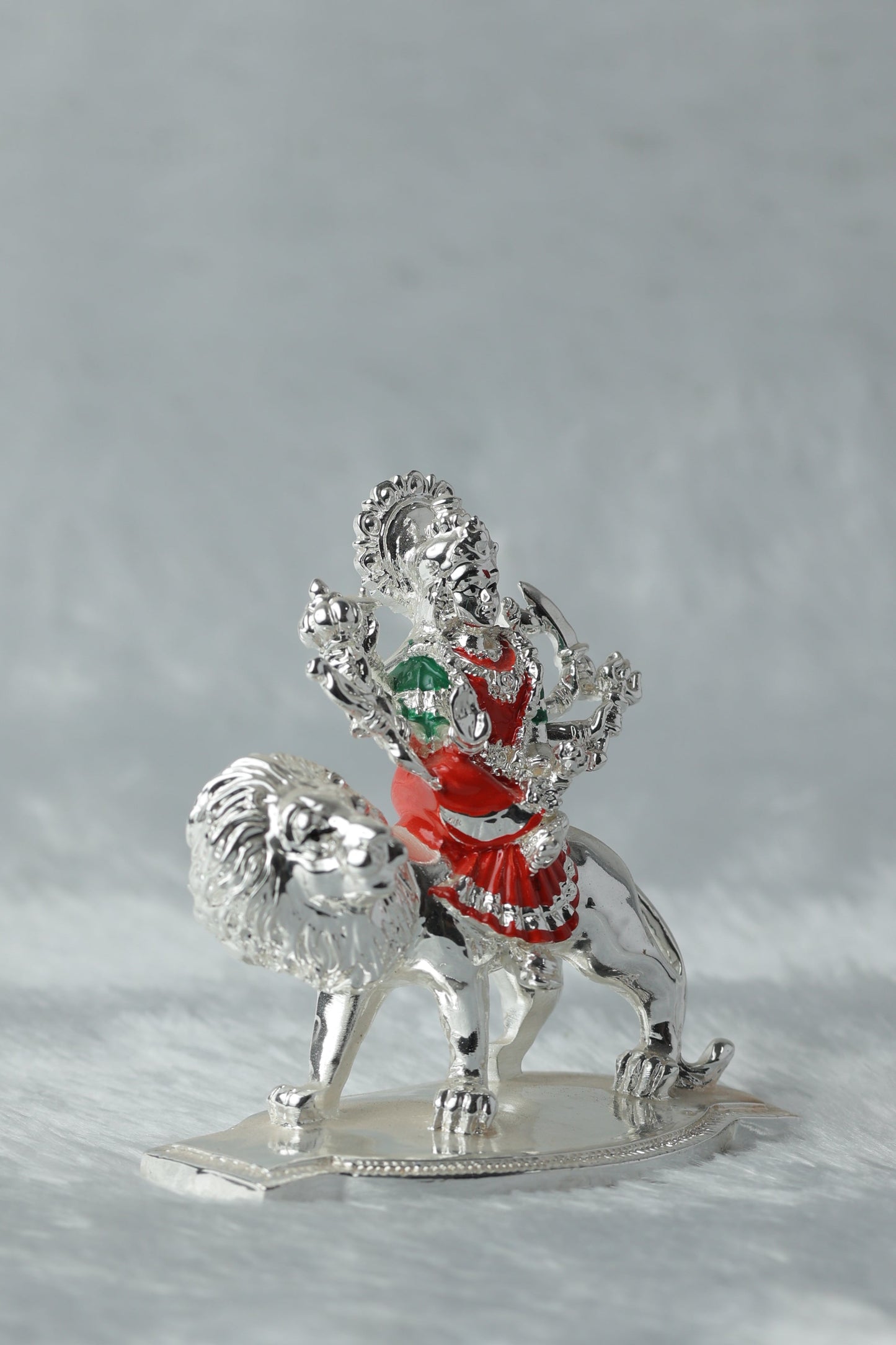 Silver Plated Durga Mata Ji || Durga Mata Idol